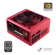 Mars Gaming MPVU750M Fuente de Alimentacion ATX de 750W - 80 Plus Silver - Modular - 14dB - Color Rojo