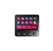 Mars Gaming MSD-PRO Dispositivo de Control para Retransmisiones/Streaming, Trabajo, Gaming - 10 Teclas LCD - 4 Diales Personalizables - Software Personalizable - 137x124x50mm - Color Negro