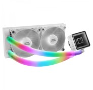 Mars Gaming Tira ARGB para Refrigeracion Liquida - Amplia Compatibilidad - 30 LEDs Ultra Brillantes - Compatible con Asus Aura Sync y Mas - Color Blanco