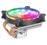 Mars Gaming Ventilador CPU 120mm con Disipador 4 Heatpipes- Iluminacion ARGB - Velocidad Max. 2200rpm