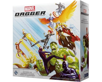 Marvel D.A.G.G.E.R Juego de Tablero - Tematica Super Heroes - De 1 a 5 Jugadores - A partir de 12 Años - Duracion 60-240min. aprox.