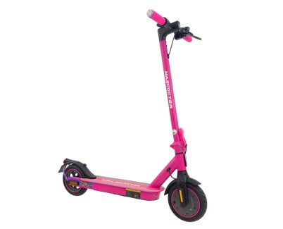 Mascooter S1 Furious Patinete Electrico Motor 300W - Homologado DGT - Autonomia hasta 20km - Carga Maxima 100kg - Ruedas 8.5\" - Color Rosa