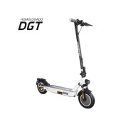 Mascooter S2 Patinete Electrico Motor 400W - Homologado DGT - Autonomia hasta 30km - Carga Maxima 100kg - Ruedas 10\" - Color Blanco/Negro