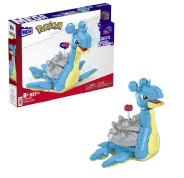 Mattel Mega Construx Wonder Builders Pokemon Lapras - Figura de Construccion - Tamaño 20cm aprox. - 527 Piezas