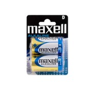 Maxell Pack de 2 Pilas Alcalinas LR20 D