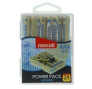 Maxell Pack de 24 Pilas Alcalinas LR03 AAA 1.5V