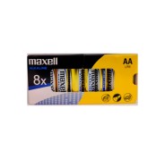 Maxell Pack de 8 Pilas Alcalinas LR06 AA 1.5V