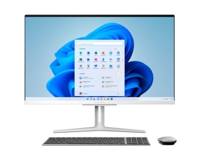 Medion Akoya E27401 PC All in One Pantalla 27\" Intel Core i5-1035G1 - 16GB - 1TB SSD - Windows 11 Home - Raton y Teclado Inalambricos - Fuente de Alimentacion Externa