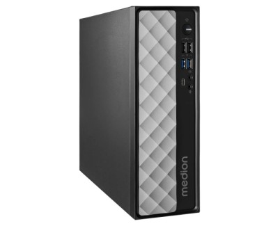 Medion Akoya T80 MD35424 Mini Ordenador Intel Core i7-12650H - 16GB - 512GB SSD - HDMI, DisplayPort, USB3.2, USB-C, RJ-45, WIFI6, Bluetooth - Color Negro