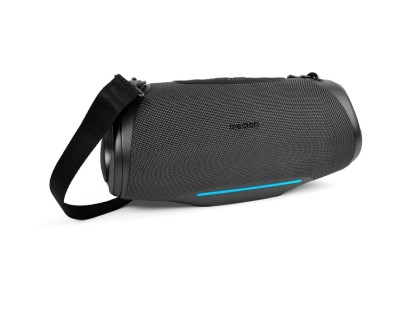 Medion Life P61762 L Altavoz 50W - Bluetooth 5.3 - Modo Broadcast - Resistente al Agua - Hasta 47 Horas de Autonomia - Iluminacion RGB - Color Antracita