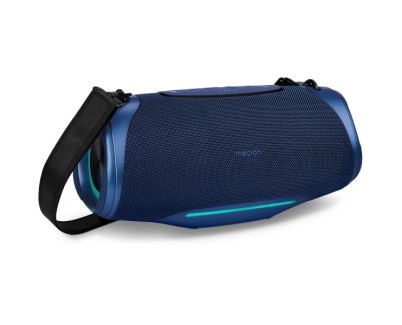 Medion Life P61762 L Altavoz 50W - Bluetooth 5.3 - Modo Broadcast - Resistente al Agua - Hasta 47 Horas de Autonomia - Iluminacion RGB - Color Azul