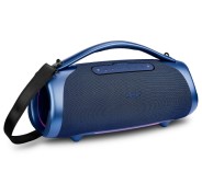 Medion Life P61768 XL Altavoz 50W + 50W RMS - Bluetooth 5.3 - Modo Broadcast - Resistente al Agua - Hasta 30 Horas de Autonomia - Iluminacion RGB - Color Azul