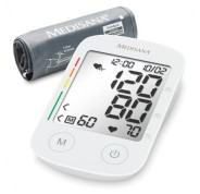 Medisana BU535 Tensiometro de Brazo Automatico - Medicion Oscilometrica Precisa con Deteccion de Arritmias - 120 Memorias para 2 Usuarios - Pantalla XL de Alta Legibilidad - Manguito 22?36cm