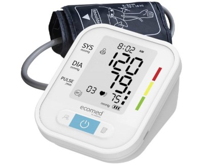 Medisana BU95E Tensiometro de Brazo Automatico - Medicion Oscilometrica Precisa con Deteccion de Arritmias - Pantalla Grande 65x50mm - Memoria 2 Usuarios x 90 Mediciones - Brazalete 22?42cm