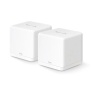 Mercusys H60X Sistema Wi-Fi 6 Mesh AX1500 Doble Banda - 2 Unidades Halo - Cobertura hasta 350 m² - Color Blanco