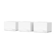 Mercusys Halo H25BE Pack de 3 Unidades Sistema Mesh Wi Fi 7 BE3600 - Cobertura Hasta 460m2 - Velocidad hasta 3600 Mbps - Color Blanco