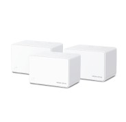 Mercusys Halo H80X Pack de 3 Unidades Sistema Wi Fi 6 Mesh AX3000 - Cobertura Hasta 650m2 - Velocidad hasta 3000 Mbps - Color Blanco