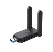 Mercusys MA32H Adaptador USB WiFi Doble Banda AC1300 - USB 3.0 - Hasta 867Mbps 5GHZ, Hasta 400Mbps 2.4GHz - Color Negro