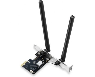 Mercusys MA86XE Tarjeta de Red PCIe AXE5400 WiFi 6E Bluetooth 5.2 Triple Banda - 2 Antenas