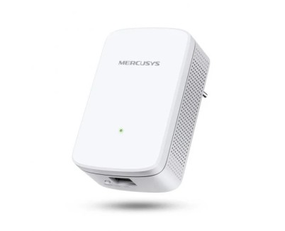 Mercusys Repetidor Extensor de Red WiFi - Hasta 300Mbps - 1x RJ-45, Boton WPS