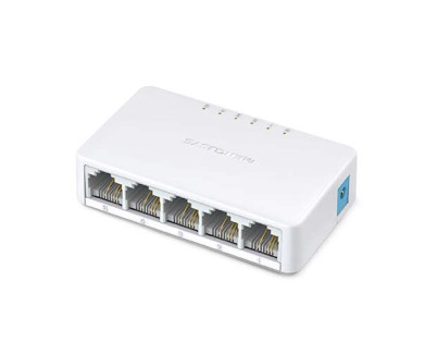 Mercusys Switch 5 Puertos RJ45 10/100 Mbps