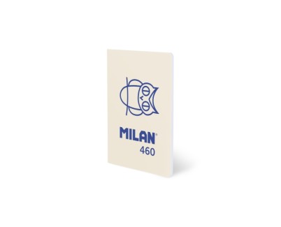 Milan 460 Since 1918 Libreta Grapada A5 de 24 Hojas Lisas de 95g - Color Beige