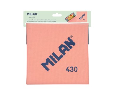 Milan Coleccion 430 Bolsa Isotermica Porta Alimentos 0.3L - Forro Interior Isotermico - Color Rosa