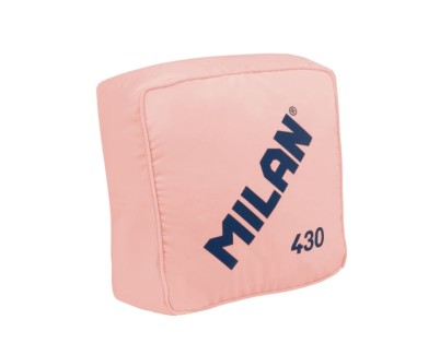 Milan Coleccion 430 Cojin con Forma y Color de la Goma de borrar Milan 430 - Medidas 35x35x16cm - Color Rosa