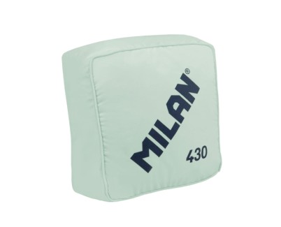 Milan Coleccion 430 Cojin con Forma y Color de la Goma de borrar Milan 430 - Medidas 35x35x16cm - Color Verde