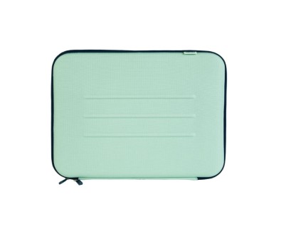 Milan Coleccion 430 Funda Semirrigida para Portatil hasta 14\" - Forro Atercipelado - Bolsillo Interior - Cierre de Cremallera - Color Verde