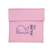 Milan Coleccion 460 Bolsa Isotermica Porta Alimentos 0.3L - Forro Interior Isotermico - Color Rosa