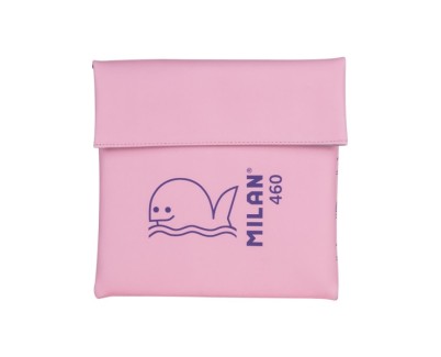 Milan Coleccion 460 Bolsa Isotermica Porta Alimentos 0.3L - Forro Interior Isotermico - Color Rosa
