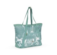 Milan Coleccion Lava Bolso Shopper 18.5L - Gran Capacidad - Cierre de Cremallera - Tamaño 52x36x3cm - Color Verde
