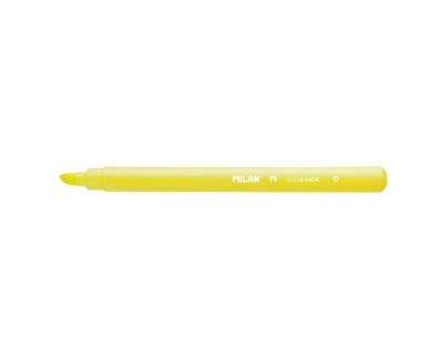 Milan Junior Marcador Fluorescente - Punta Biselada 1 - 4mm - Color Amarillo