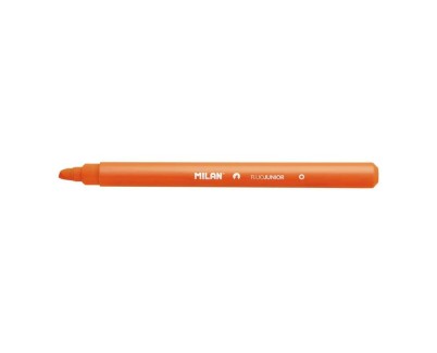 Milan Junior Marcador Fluorescente - Punta Biselada 1 - 4mm - Color Naranja