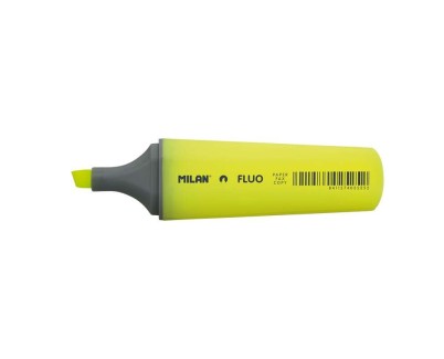 Milan Marcador Fluorescente - Punta Biselada 1 - 4.8mm - Color Amarillo
