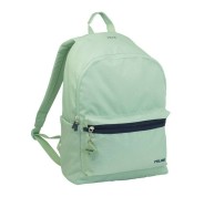 Milan Serie 1918 Mochila Urbana 22L - Bolsillo Delantero + 2 Bolsillos Laterales - Asas Regulables y Acolchadas - Tamaño 41x30x18cm - Color Verde