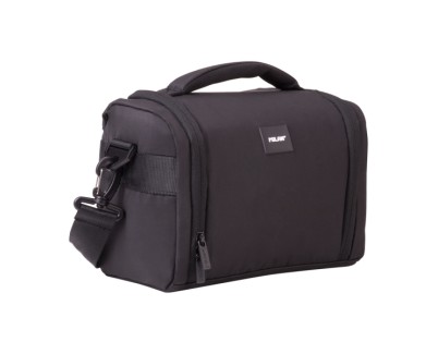 Milan Shadow Bolsa Isotermica Porta Alimentos de 5L - Gran Capacidad - Apertura Total - 24.5x20x16cm - Color Negro