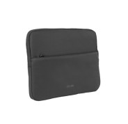 Milan Shadow Funda para Portatiles hasta 13\" - Cierre de Cremallera con Tirador - Bolsillo Delantero - 34.5x26x2.5cm - Color Negro