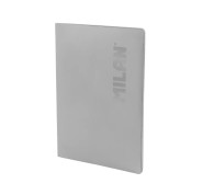 Milan Shadow Libreta Encolada Formato A4 Cuadricula 5x5mm - 48 Hojas de 95 gr/m2 Microperforadas - Color Gris