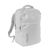 Milan Shadow Mochila 25L - 2 Bolsillos Delanteros, 2 Bolsillos Laterales, Compartimento Acolchado para Portatil hasta 16\" - Asas Regulables y Acolchadas - Color Gris