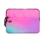 Milan Sunset Funda para Portatiles hasta 13\" - Cierre de Cremallera con Tirador - Bolsillo Delantero - 34.5x26x2.5cm - Color Rosa