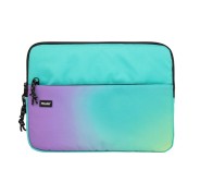 Milan Sunset Funda para Portatiles hasta 13\" - Cierre de Cremallera con Tirador - Bolsillo Delantero - 34.5x26x2.5cm - Color Turquesa