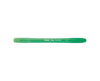 Milan Sway Fineliner Rotulador - Punta Fina 0.4mm - Ergonomico - Tinta al Agua - Color Verde