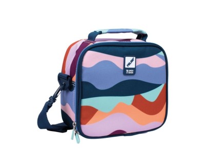 Milan The Fun Bolsa Isotermica Porta Alimentos 3,5L - Incluye 3 Recipientes para Alimentos - Interior Aislante Termico - Apertura Total - Correa Regulable y Extraible