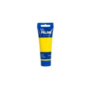 Milan Tubo de Pintura Acrilica 75ml - Pigmentos de Alta Calidad - Mezclable - Color Amarillo