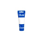 Milan Tubo de Pintura Acrilica 75ml - Pigmentos de Alta Calidad - Mezclable - Color Blanco