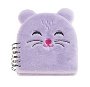 Miquel Rius Back2Fun Cuaderno Peluche Hamster - 160 Hojas Rayadas de Papel 80 g/m2 - Guardas Estampadas y Primera Pagina con Portadilla