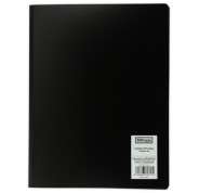 MKtape Carpeta con 20 Fundas Portadocumentos - Tamaño A4 - Color Negro