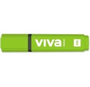 Molin Viva Marcador Fluorescente - Trazo entre 1 y 5mm - Tinta con Base de Agua - Color Verde